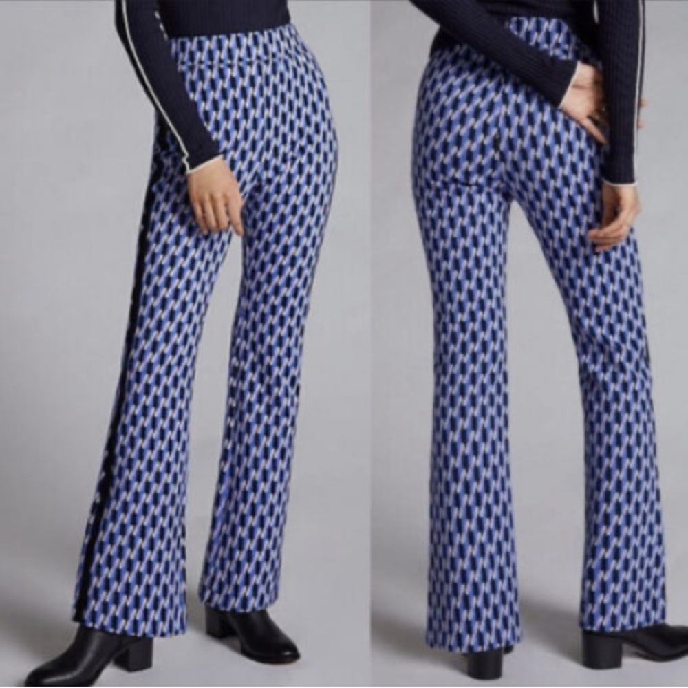 NWT Anthropologie Maeve ponte flare pants